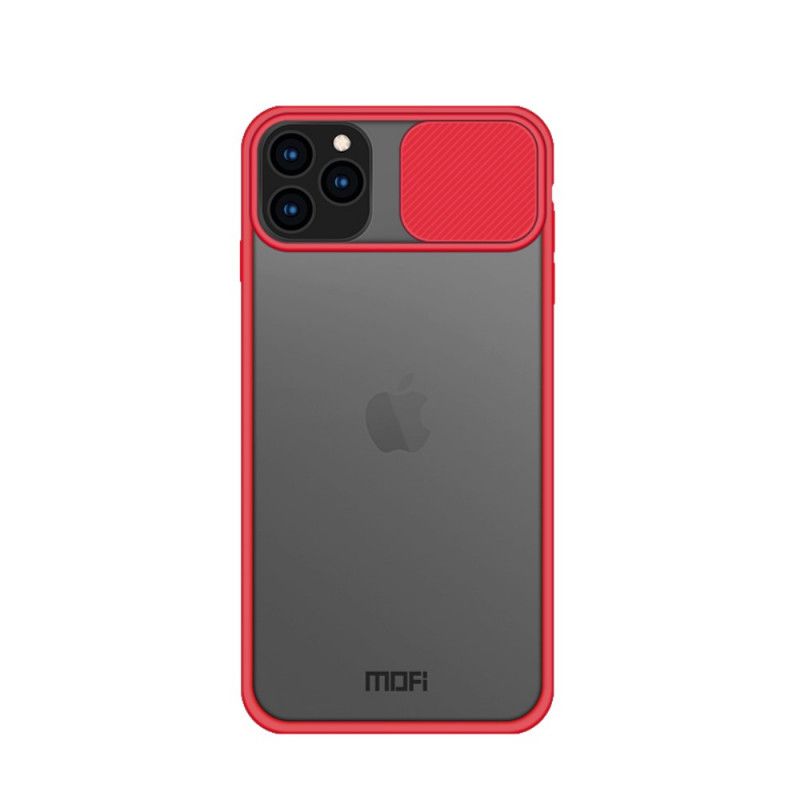 Etui iPhone 11 Pro Max Czerwony Czarny Osłona Modułu Foto Mofi Etui Ochronne