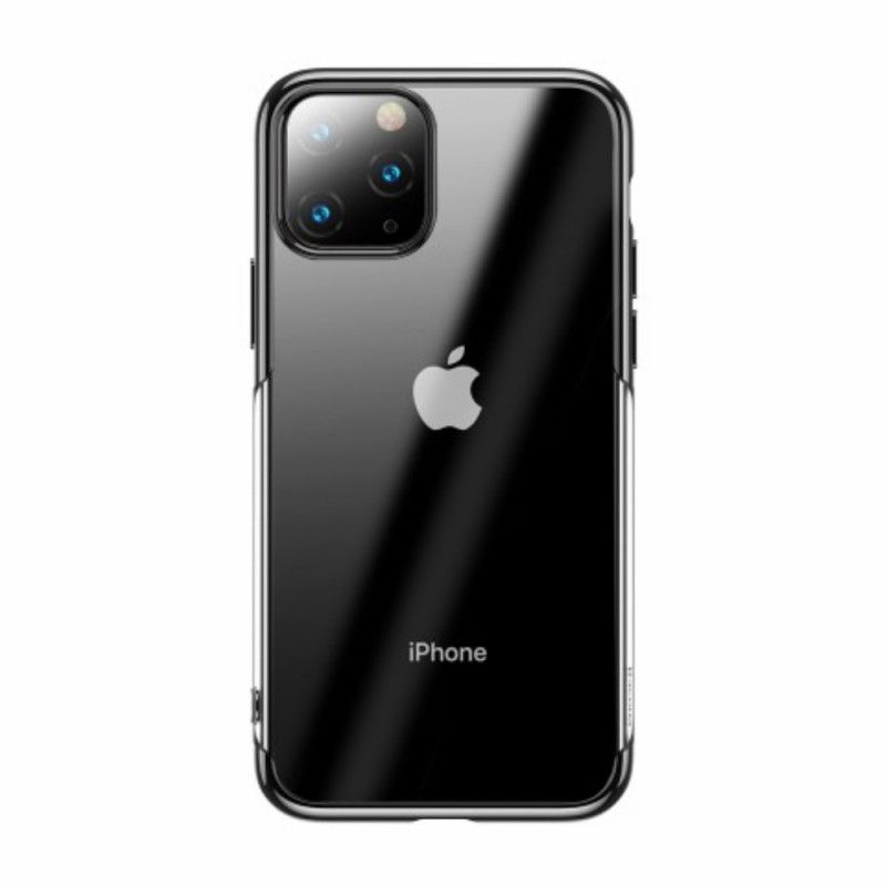 Etui iPhone 11 Pro Max Czerwony Czarny Seria Świecąca Baseus