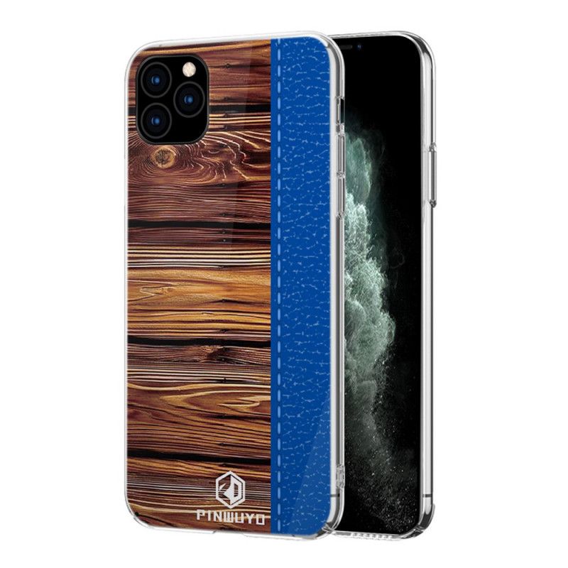 Etui iPhone 11 Pro Max Czerwony Czarny Sosna Dun Seria Pinwuyo Etui Ochronne