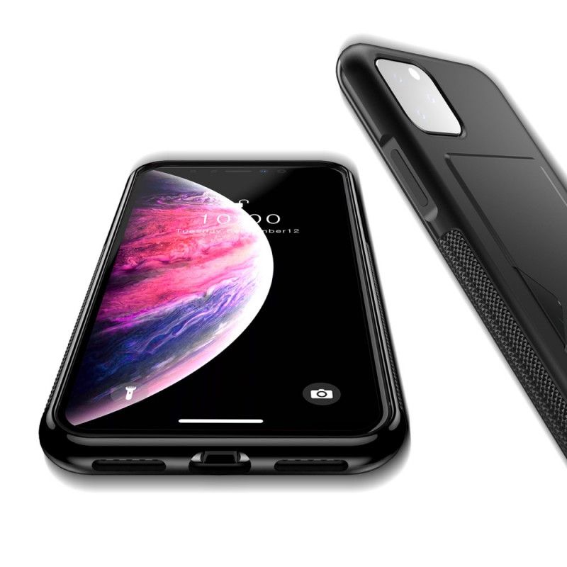 Etui iPhone 11 Pro Max Czerwony Etui Na Karty Dux-Ducis Etui Ochronne