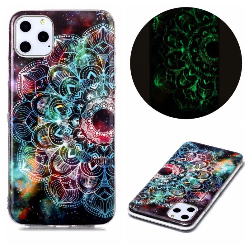 Etui iPhone 11 Pro Max Fluorescencyjny Pokaz Kwiatów