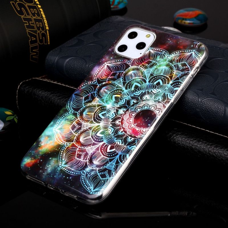 Etui iPhone 11 Pro Max Fluorescencyjny Pokaz Kwiatów