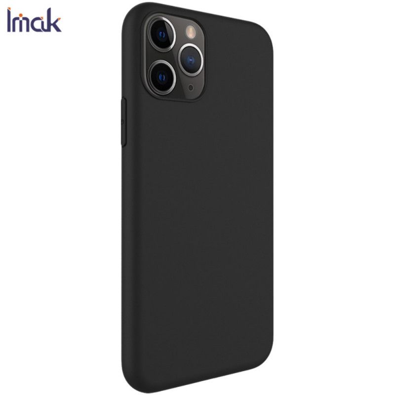 Etui iPhone 11 Pro Max Granatowy Czarny Mata Silikonowa Serii Uc-1 Imak Etui Ochronne