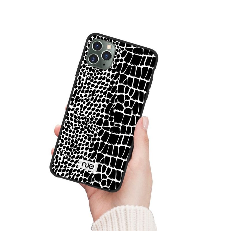 Etui iPhone 11 Pro Max Nxed Efekt Skóry Krokodyla Etui Ochronne