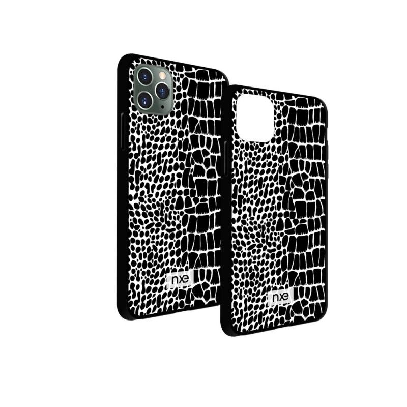 Etui iPhone 11 Pro Max Nxed Efekt Skóry Krokodyla Etui Ochronne