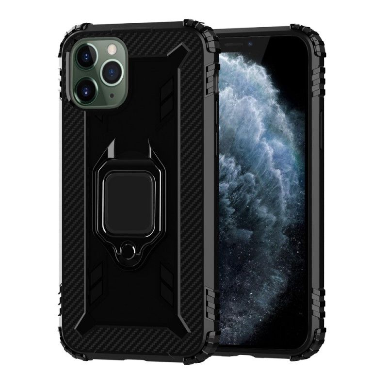 Etui iPhone 11 Pro Max Pierścień I Włókno Węglowe