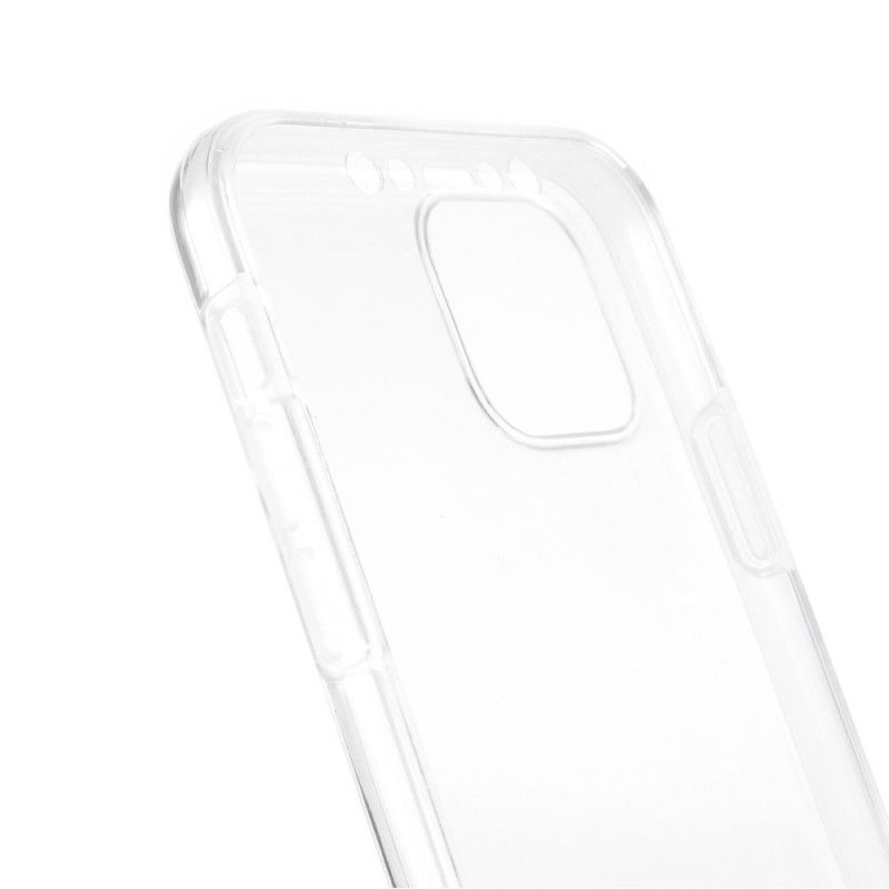 Etui iPhone 11 Pro Max Przezroczysty 2 Sztuki Etui Ochronne