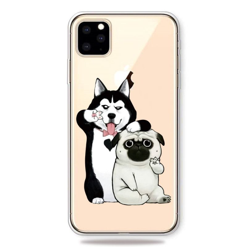 Etui iPhone 11 Pro Max Śmieszne Psy Etui Ochronne