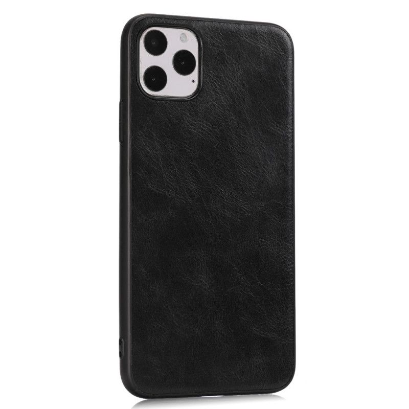 Etui iPhone 11 Pro Max Szary Czarny Seria Vintage