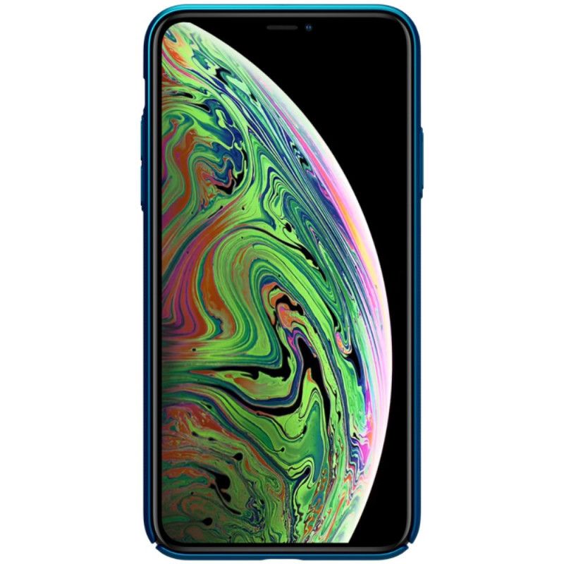 Etui iPhone 11 Pro Max Zielony Czerwony Sztywny Matowy Nillkin