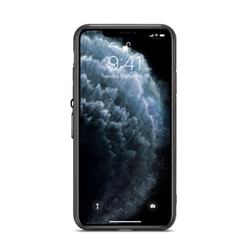 Futerały iPhone 11 Pro Max Czerwony Czarny Etui na Telefon Styl Portfela Caseme