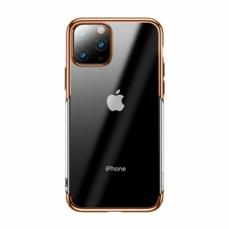 Futerały iPhone 11 Pro Max Czerwony Czarny Seria Z Brokatem Baseus