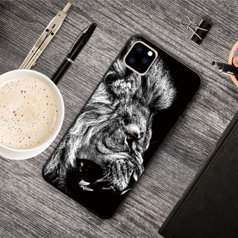 Futerały iPhone 11 Pro Max Etui na Telefon Dziki Lew