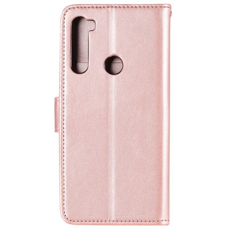 Etui Folio Xiaomi Redmi Note 8 Magenta Szary Sowy Zakochane W Stringach Etui Ochronne