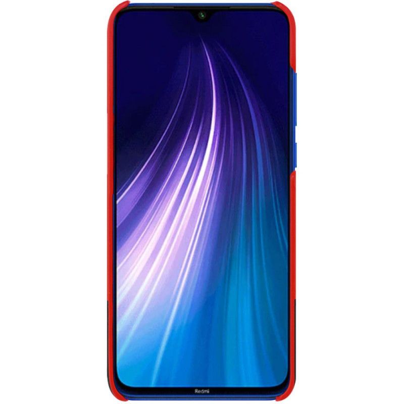 Etui Xiaomi Redmi Note 8 Czerwony Imak Ruiyi Series Efekt Skóry