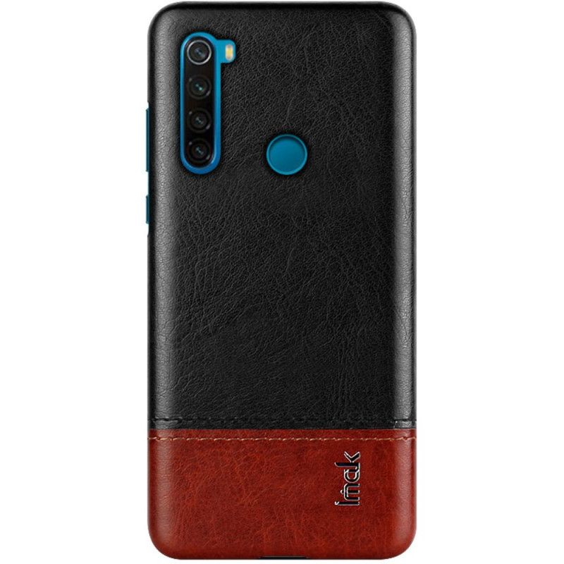 Etui Xiaomi Redmi Note 8 Czerwony Imak Ruiyi Series Efekt Skóry