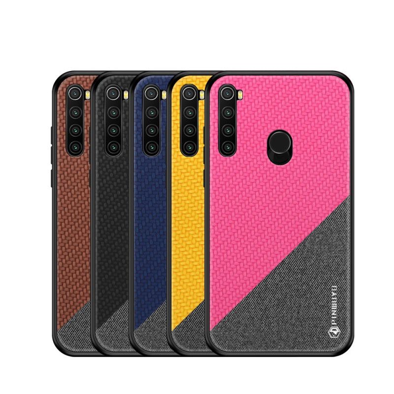 Etui Xiaomi Redmi Note 8 Magenta Czarny Pinwuyo Seria Honorowa