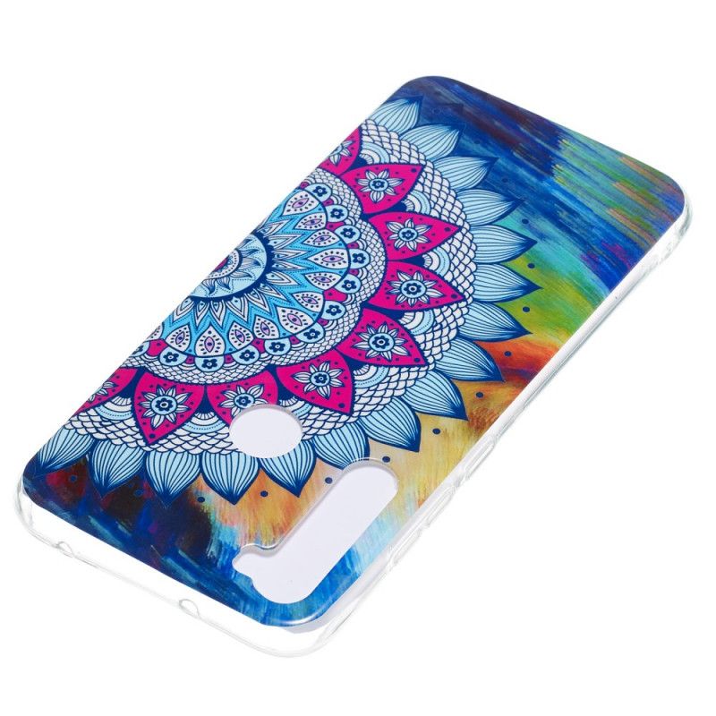 Etui Xiaomi Redmi Note 8 Mandala W Kolorze Fluorescencyjnym Etui Ochronne