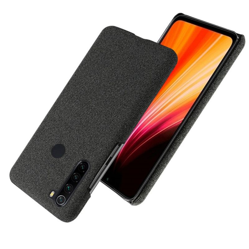 Etui Xiaomi Redmi Note 8 Srebrny Szykowna Tkanina Ksq