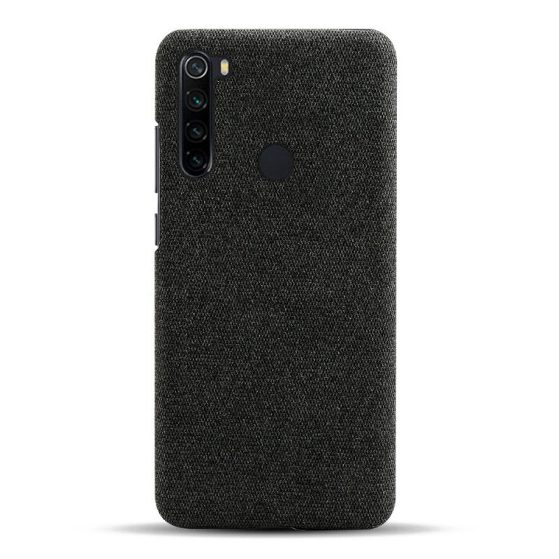 Etui Xiaomi Redmi Note 8 Srebrny Szykowna Tkanina Ksq