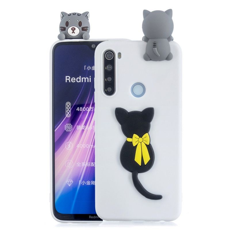 Etui Xiaomi Redmi Note 8 Urocza Cipka 3D