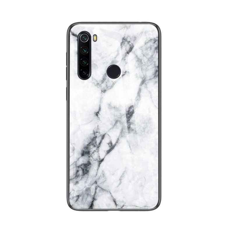 Futerały Xiaomi Redmi Note 8 Biały Czarny Marmur