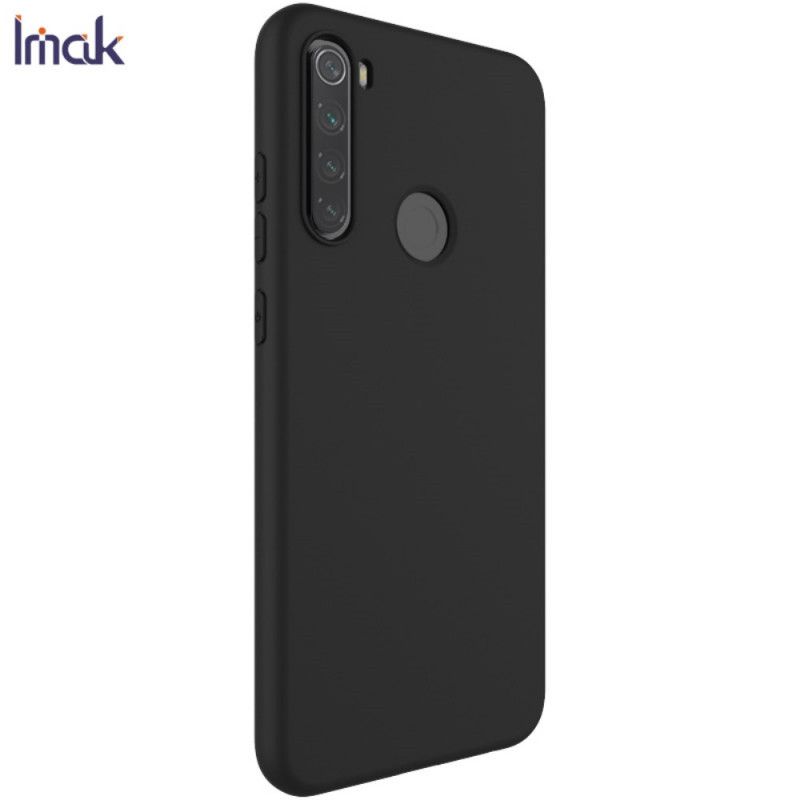 Futerały Xiaomi Redmi Note 8 Granatowy Czarny Etui na Telefon Matowy Imak