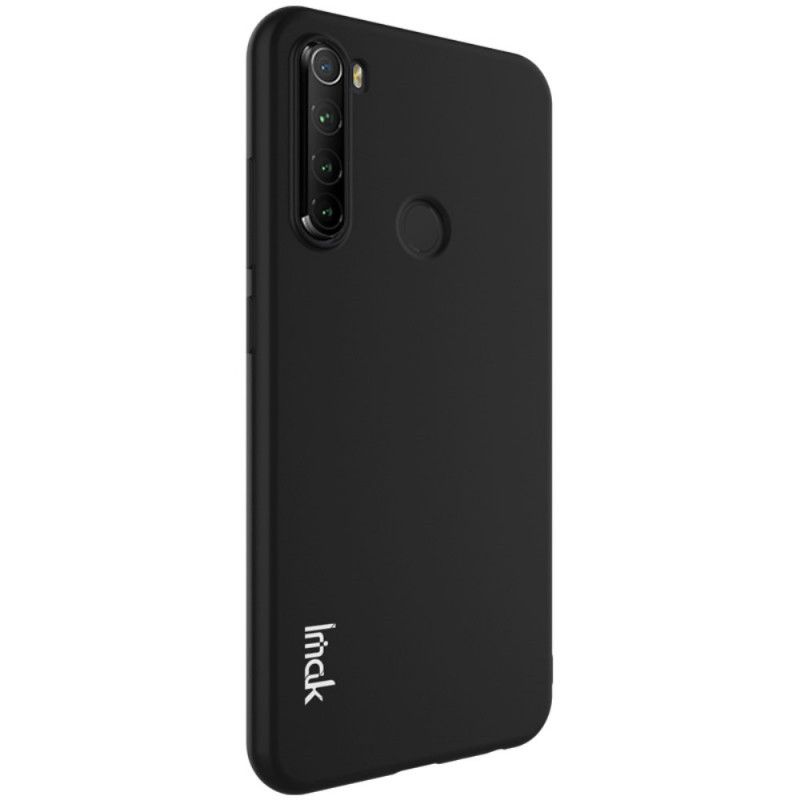 Futerały Xiaomi Redmi Note 8 Szary Czarny Etui na Telefon Seria Jedwabna