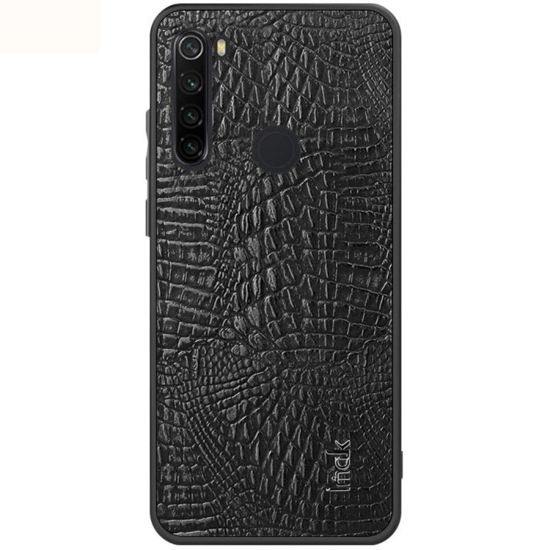 Futerały Xiaomi Redmi Note 8 Szary Czarny Seria Imak Croco