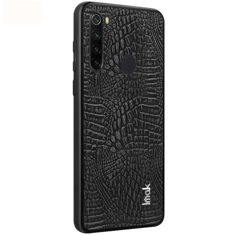 Futerały Xiaomi Redmi Note 8 Szary Czarny Seria Imak Croco