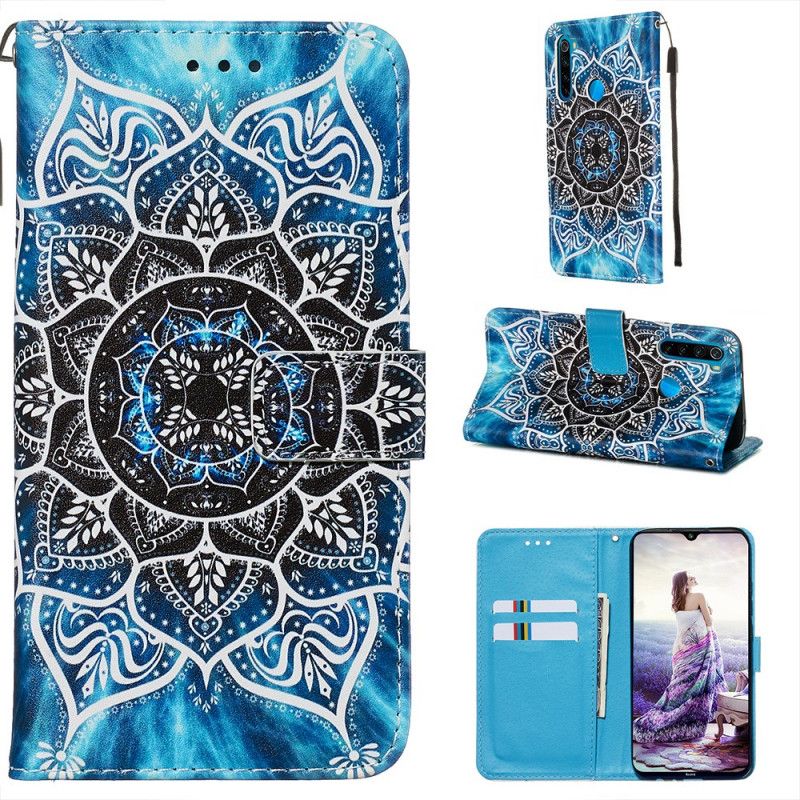 Pokrowce Xiaomi Redmi Note 8 Czarna Mandala Stringi