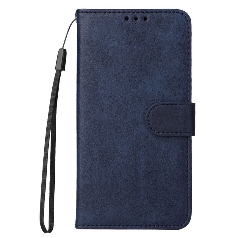 Etui Folio Huawei Nova 11 Pro Zwykły Skórzany Model Z Paskiem