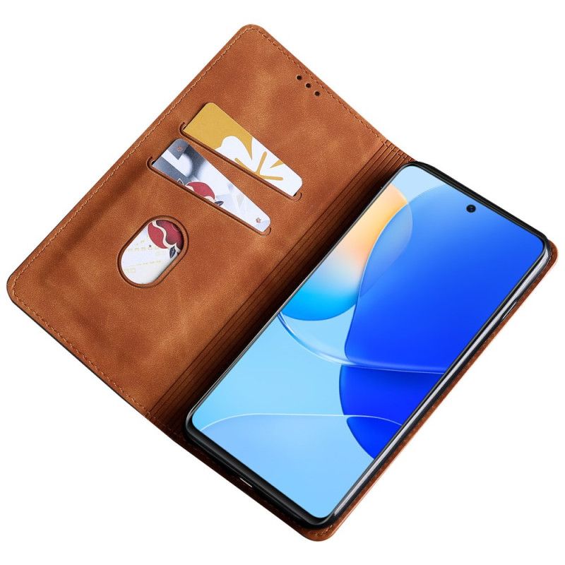 Flip Kotelot Huawei Nova 11 Pro Zamszowy Styl