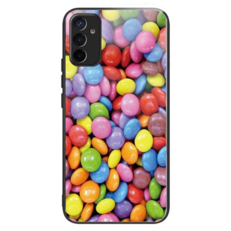 Etui do Samsung Galaxy M13 Cukierki Ze Szkła Hartowanego