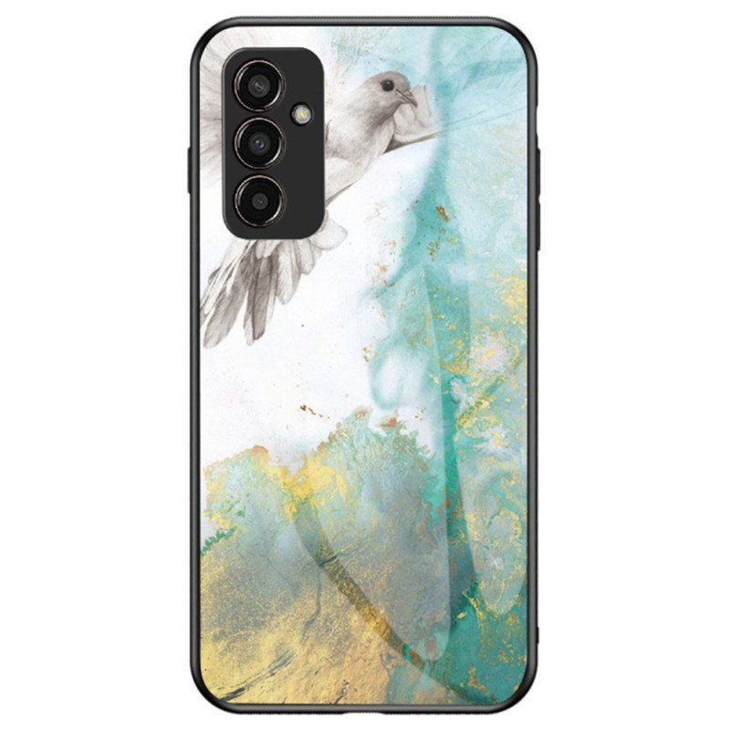 Etui do Samsung Galaxy M13 Marmurowe Szkło Hartowane