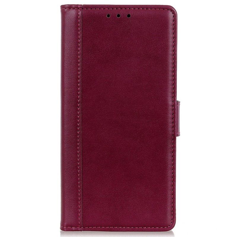 Etui Folio do Samsung Galaxy M13 Stylizacja Skóry