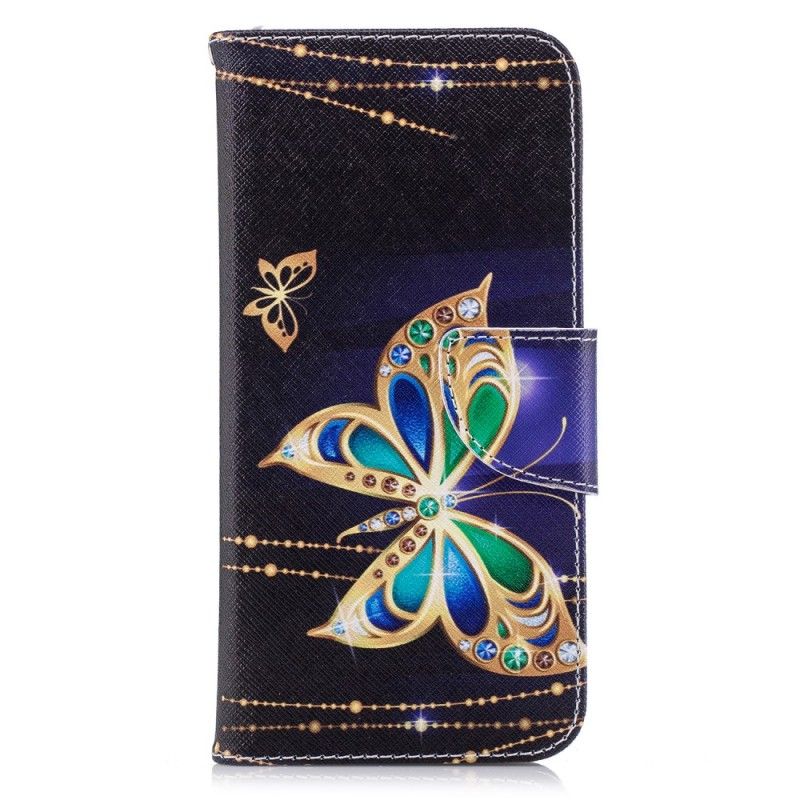 Etui Folio Huawei P Smart Magiczny Motyl