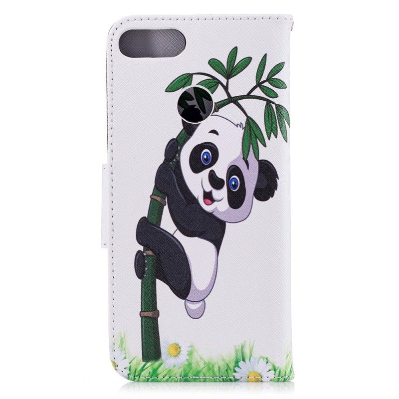 Etui Folio Huawei P Smart Panda Na Bambusie Etui Ochronne