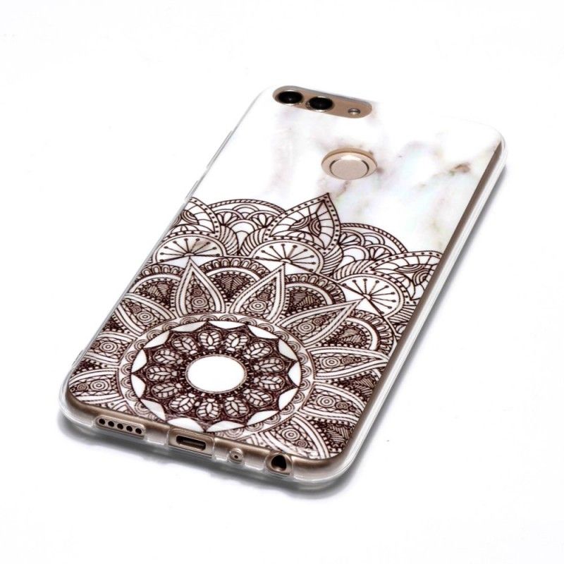 Etui Huawei P Smart Marmurkowa Mandala Etui Ochronne