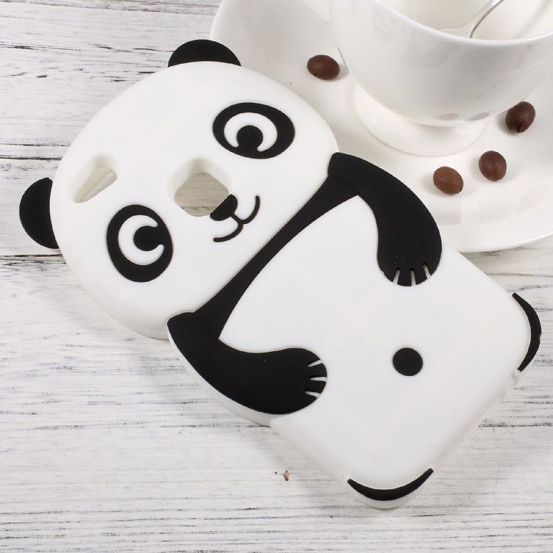 Etui Huawei P10 Lite Jasnoniebieski Panda Etui Ochronne