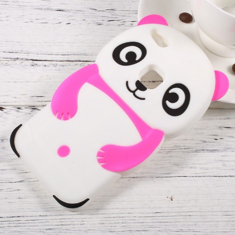 Etui Huawei P10 Lite Jasnoniebieski Panda Etui Ochronne