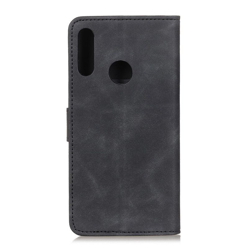 Etui Folio Samsung Galaxy A10s Czerwony Czarny Efekt Skóry Khazneh W Stylu Vintage Etui Ochronne