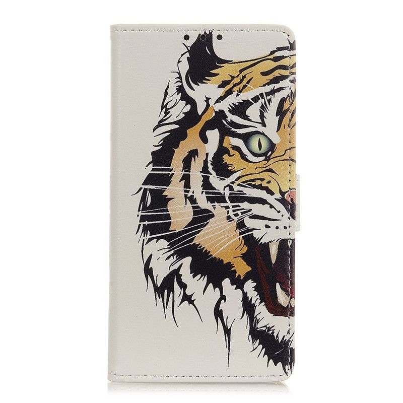 Etui Folio Samsung Galaxy A10s Dziki Tygrys Etui Ochronne