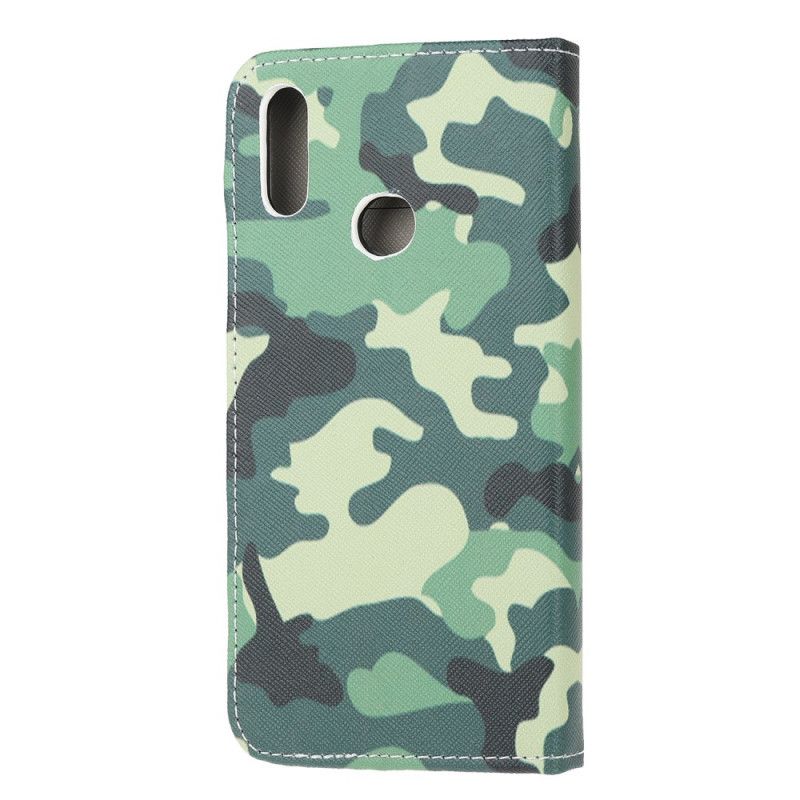 Etui Folio Samsung Galaxy A10s Kamuflaż Wojskowy