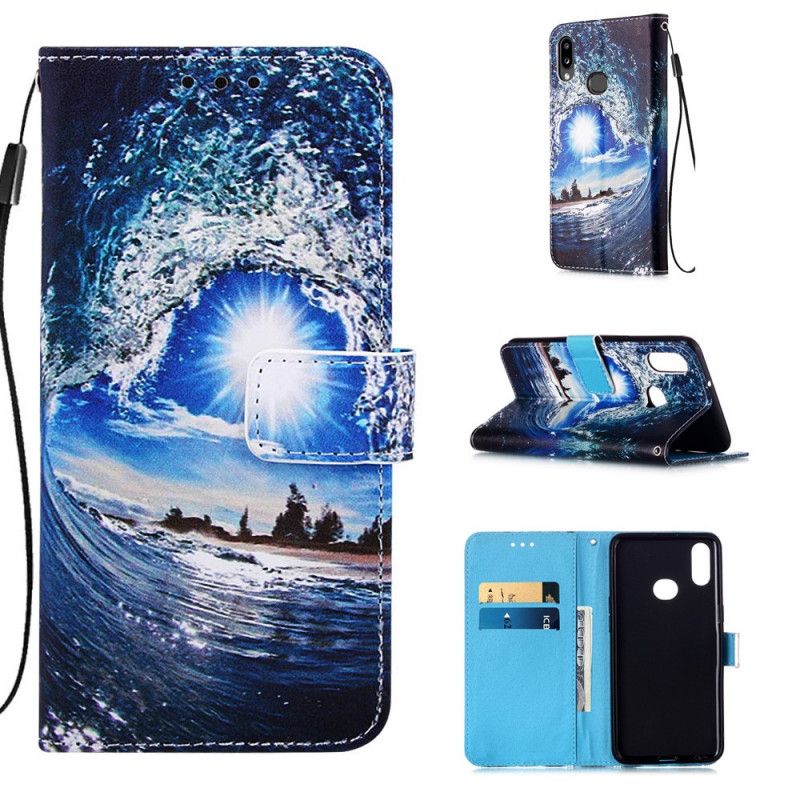 Etui Folio Samsung Galaxy A10s Kocham Falę Etui Ochronne