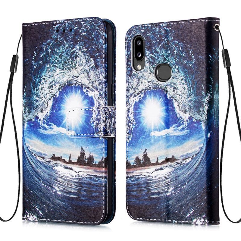 Etui Folio Samsung Galaxy A10s Kocham Falę Etui Ochronne