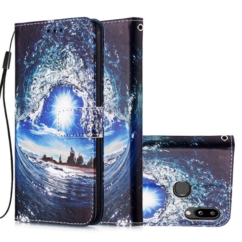 Etui Folio Samsung Galaxy A10s Kocham Falę Etui Ochronne