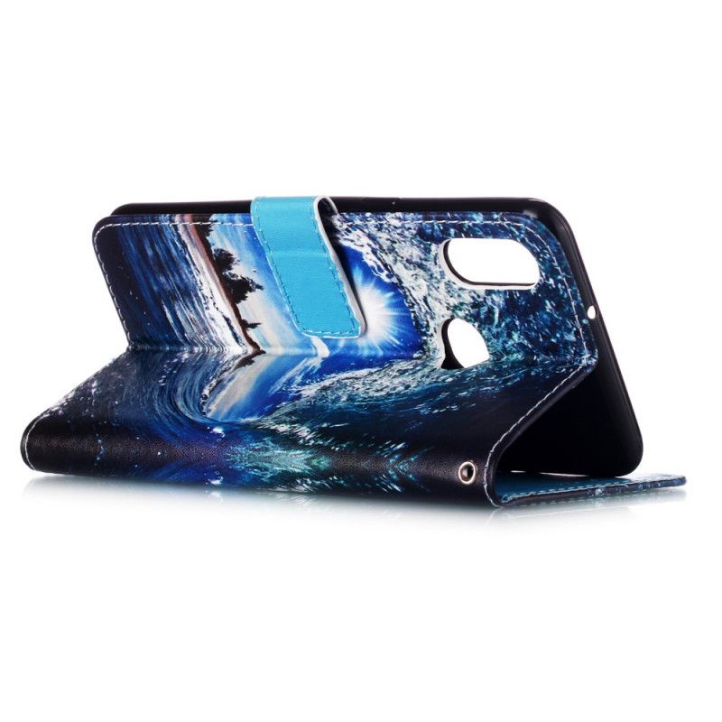 Etui Folio Samsung Galaxy A10s Kocham Falę Etui Ochronne