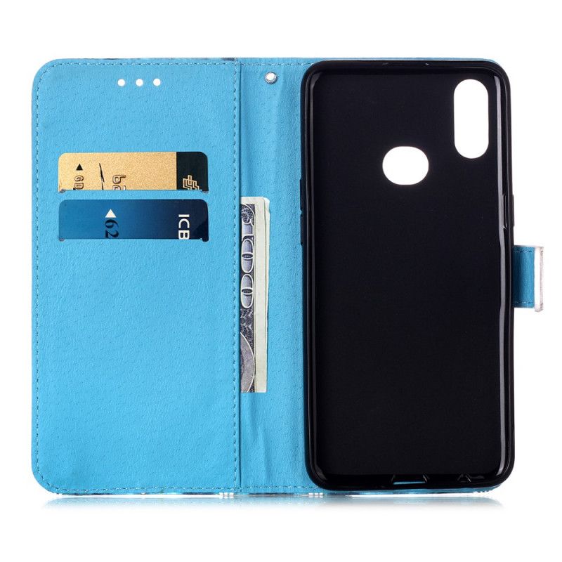 Etui Folio Samsung Galaxy A10s Kosmonauci Pandy