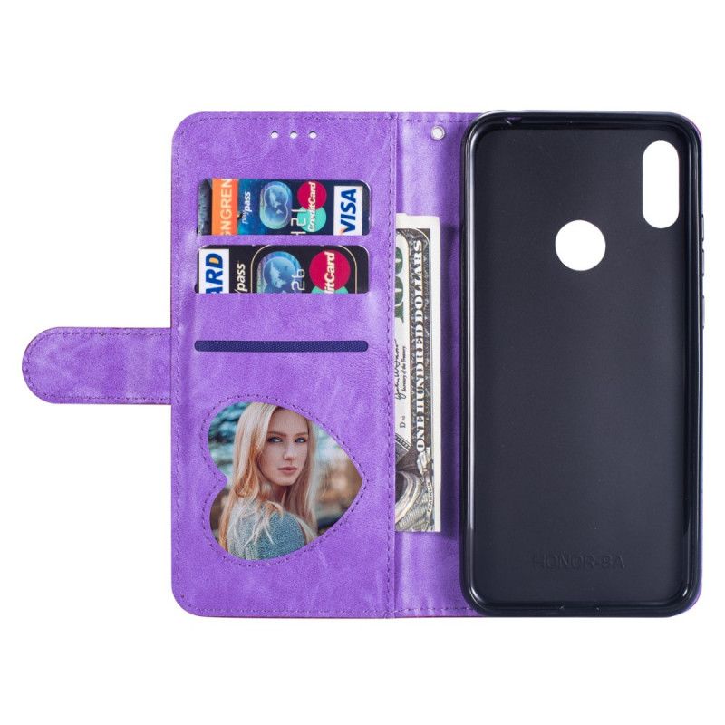 Etui Folio Samsung Galaxy A10s Magenta Czarny Portmonetka Z Brokatem Z Lan Etui Ochronne